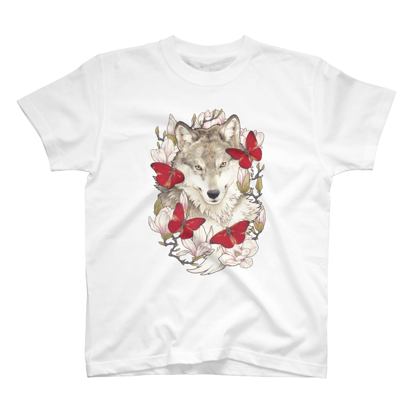 Ocelot x plantas tropicales -Camisetas de algodón pesado de 7.5 oz