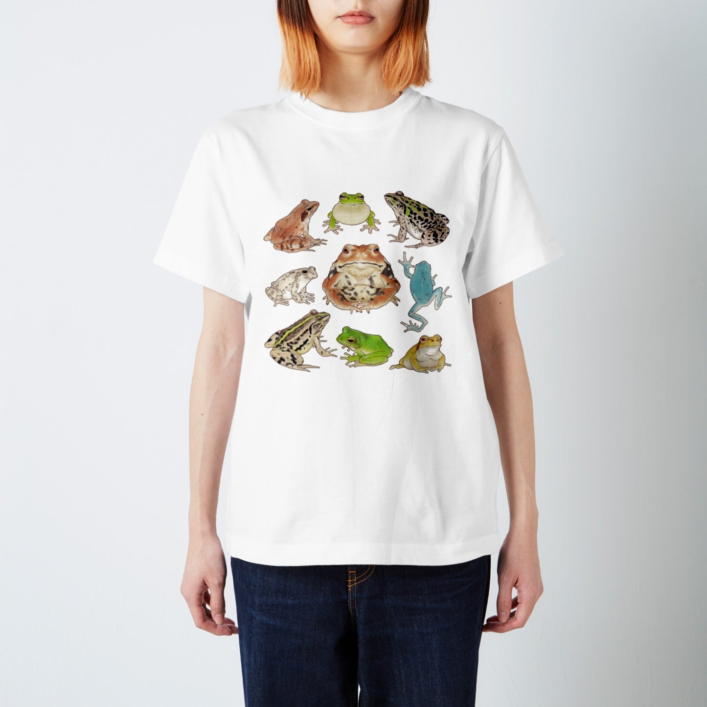 Ocelot x tropical plants -7.5oz heavy cotton T-shirts