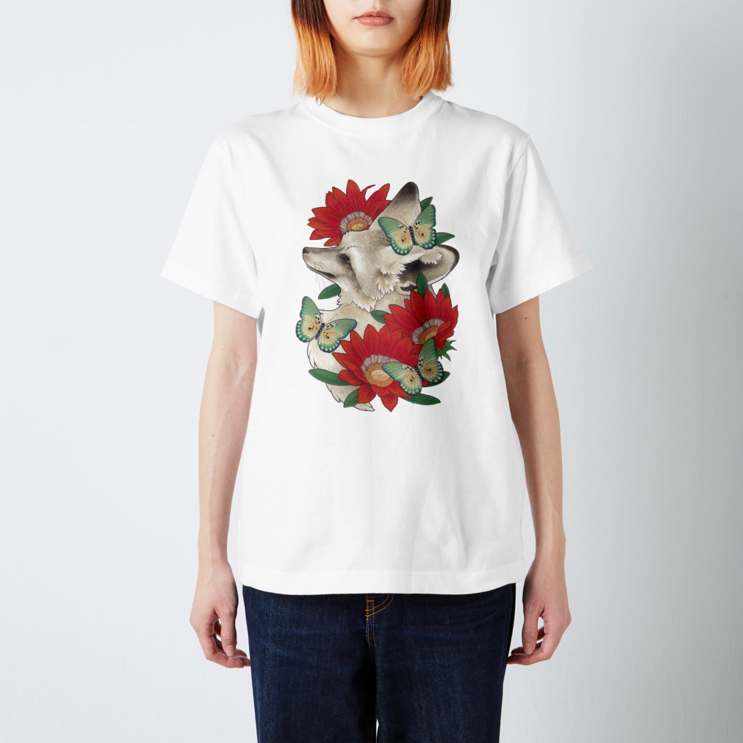 Ocelot x tropical plants -7.5oz heavy cotton T-shirts