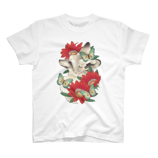 Ocelot x tropical plants -7.5oz heavy cotton T-shirts