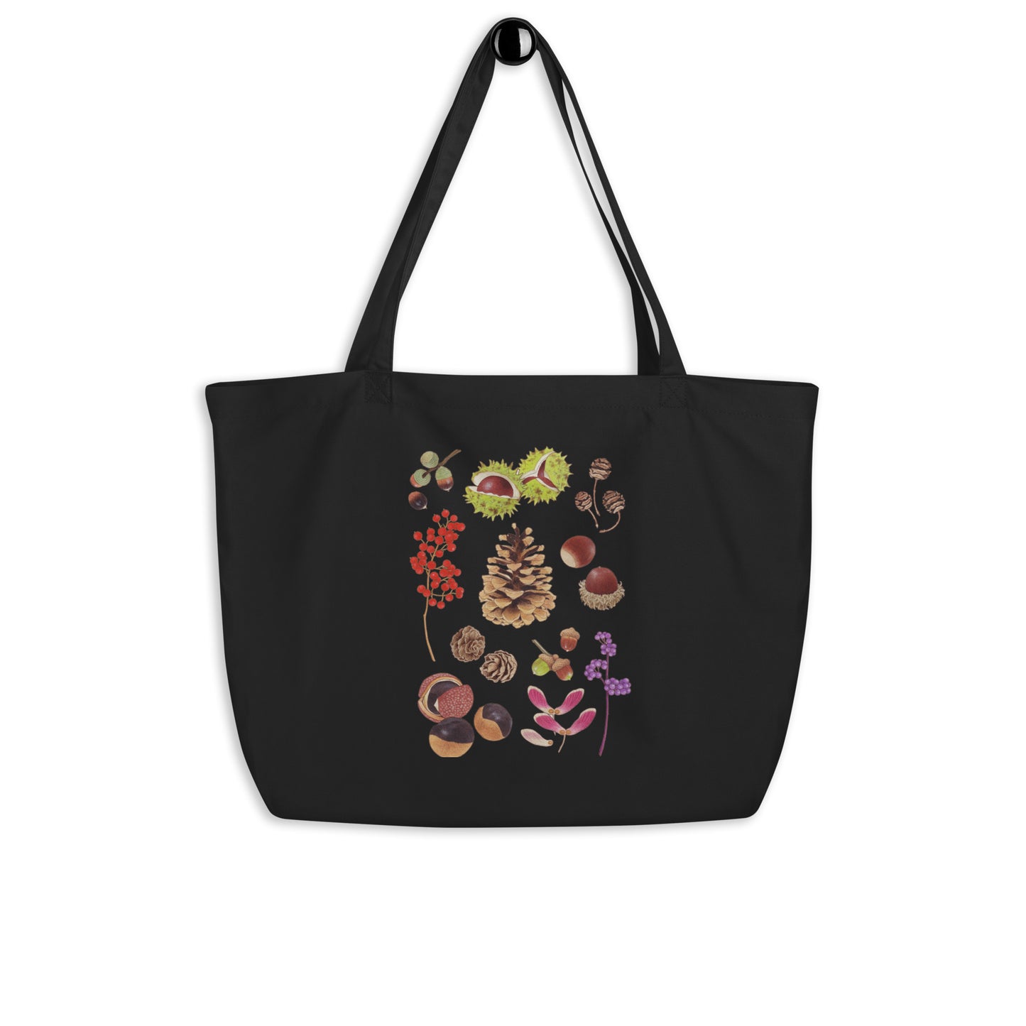 Nuts from Autumn - eco tote bag