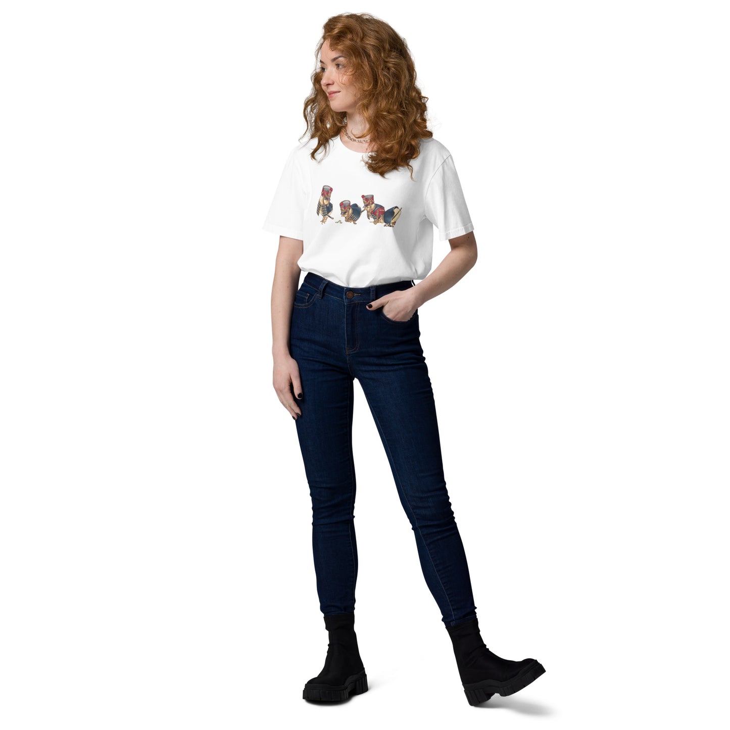 Platoon of chicks-Unisex organic cotton t-shirt