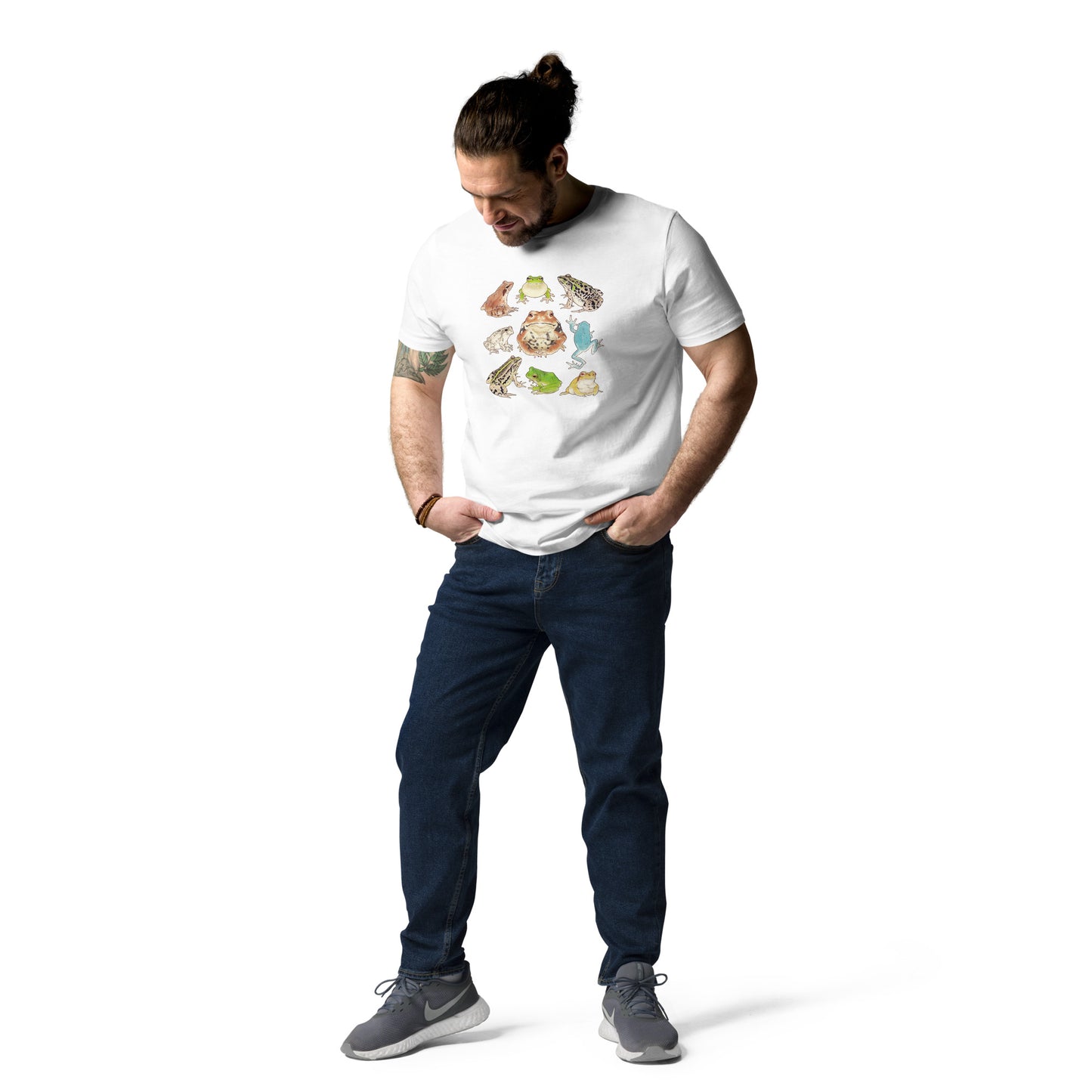 Japanese frogs-Unisex organic cotton t-shirt