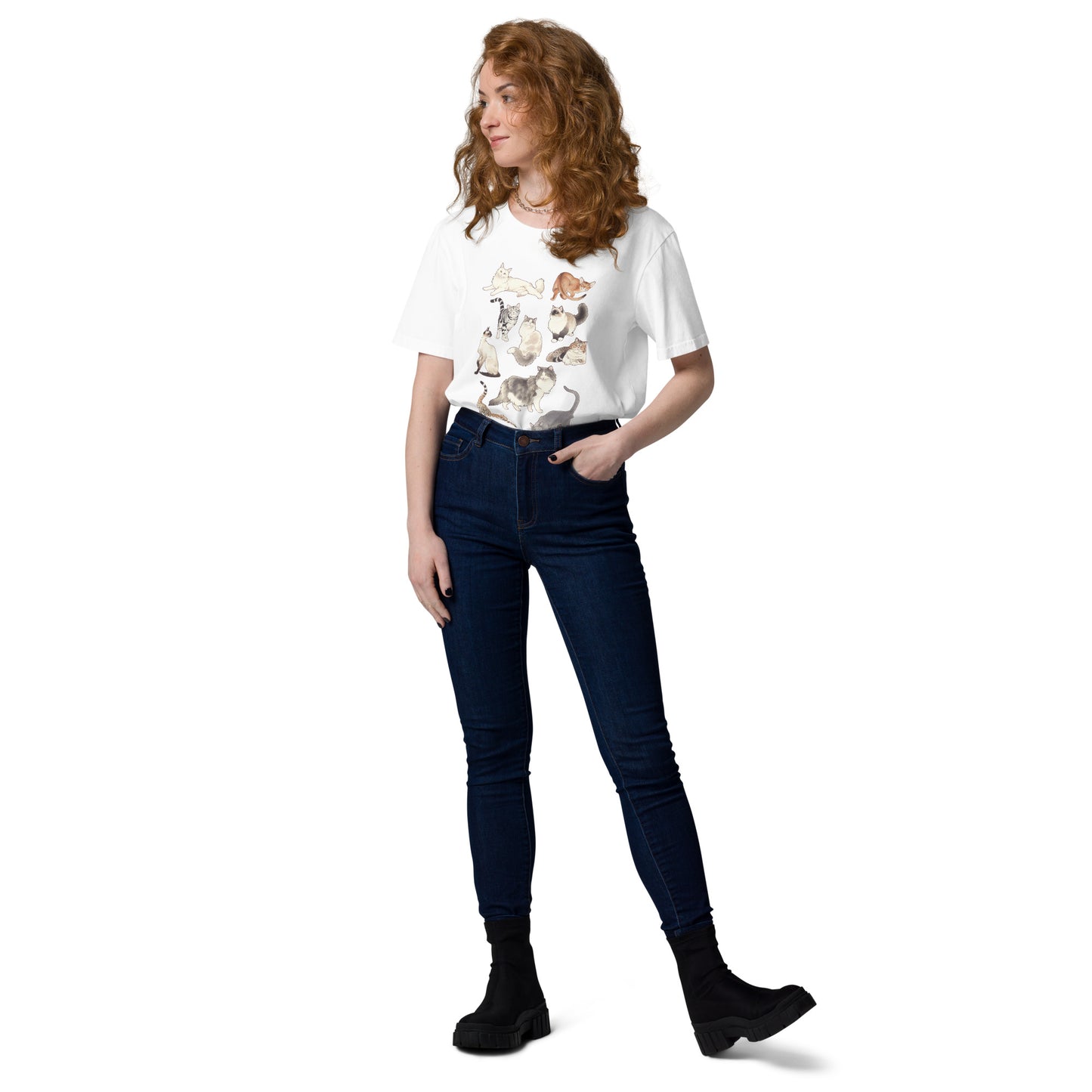 Cats-Unisex organic cotton t-shirt