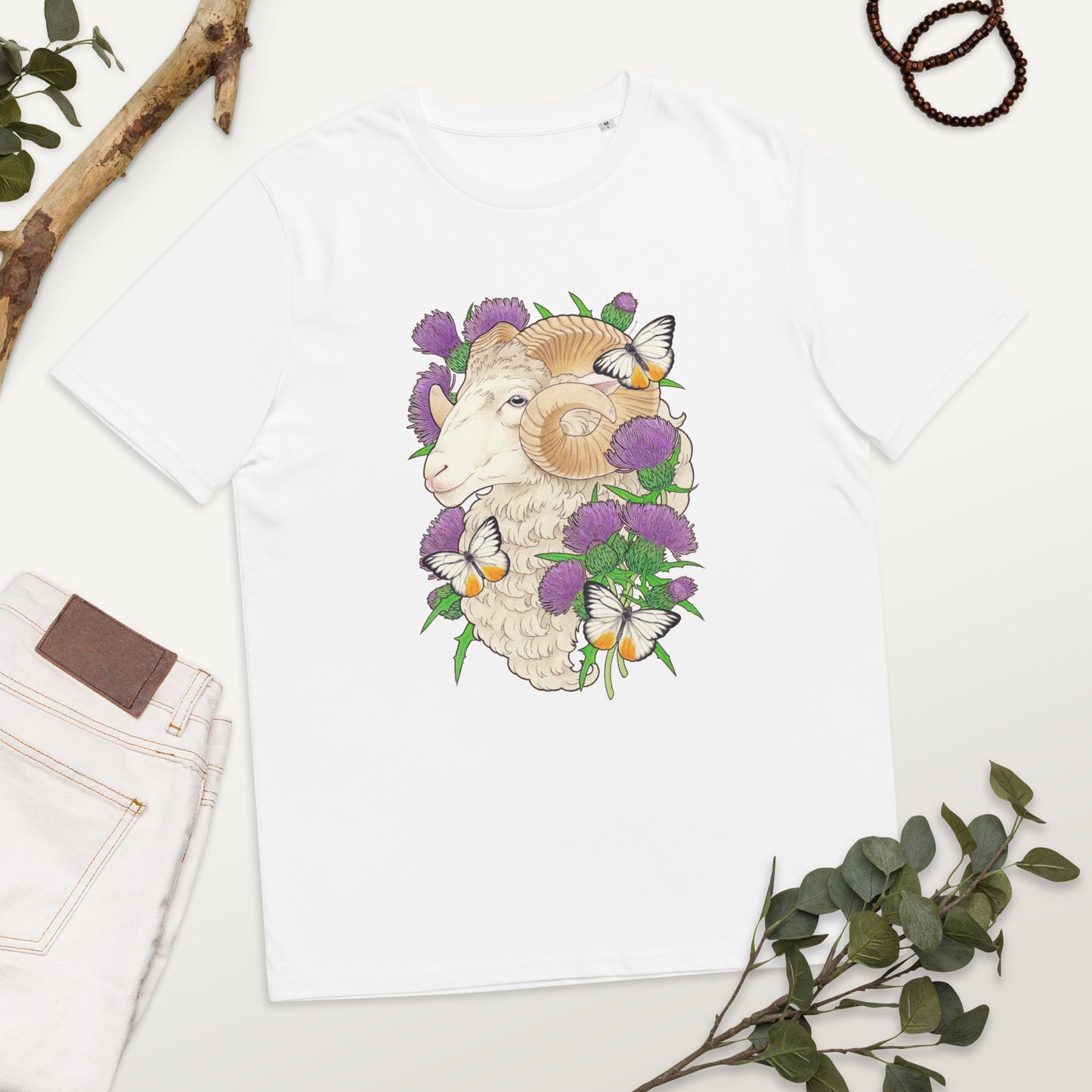 Sheep & Thistle-Unisex organic cotton t-shirt