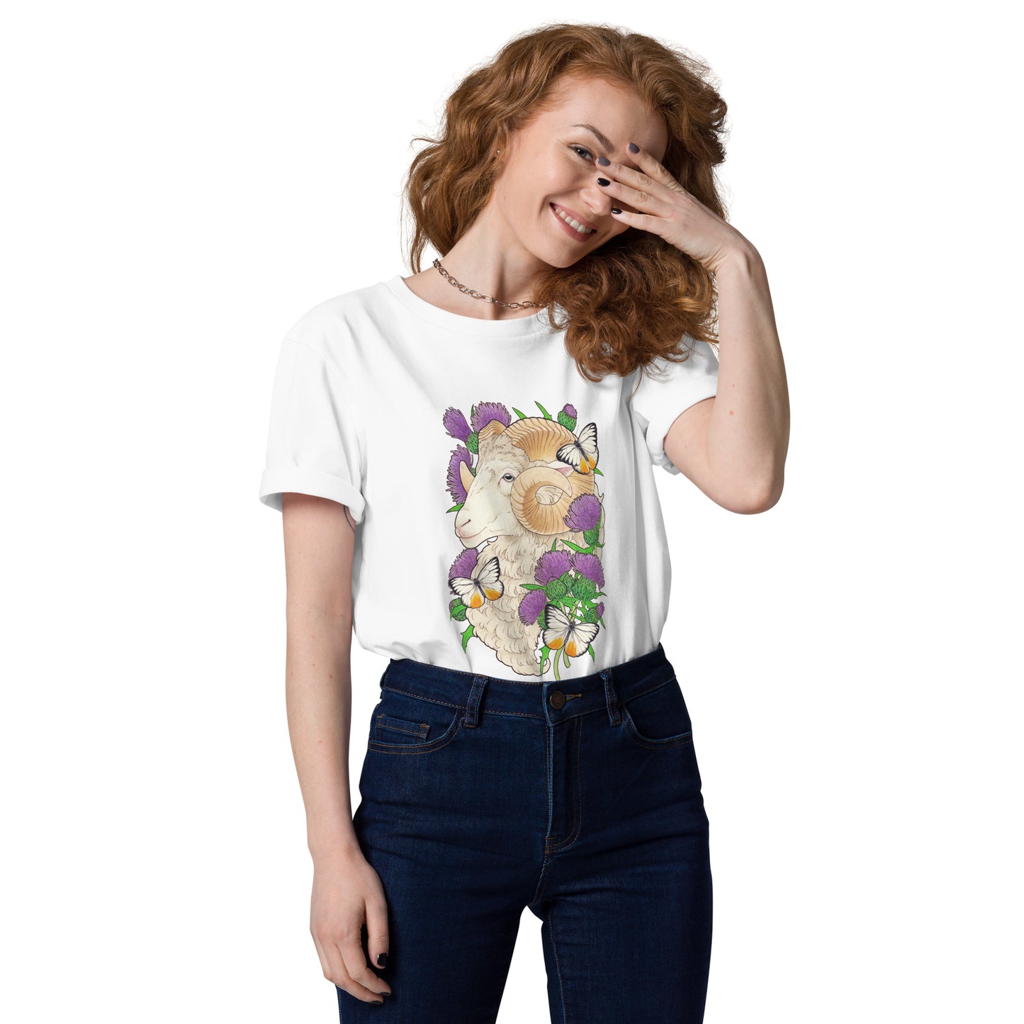Sheep & Thistle-Unisex organic cotton t-shirt