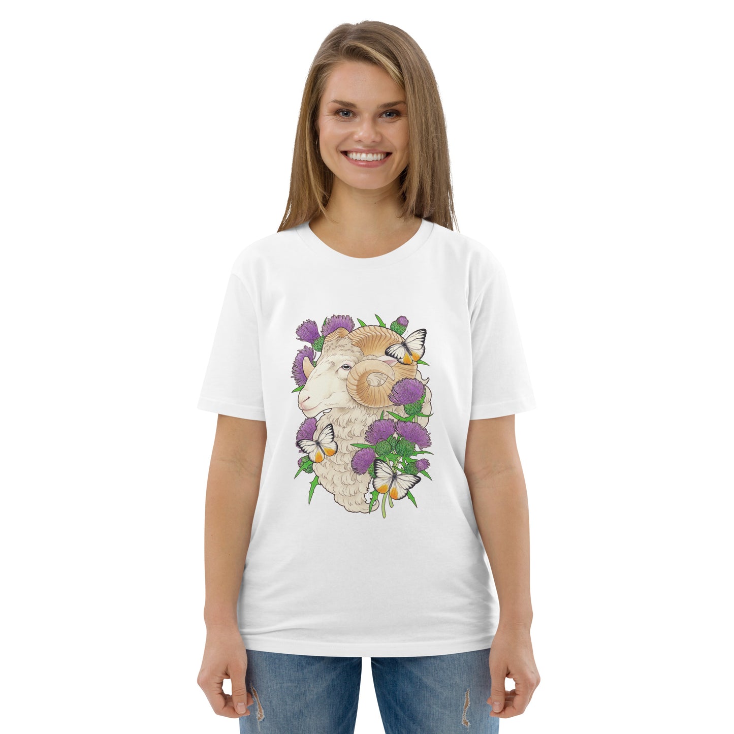 Sheep & Thistle-Unisex organic cotton t-shirt