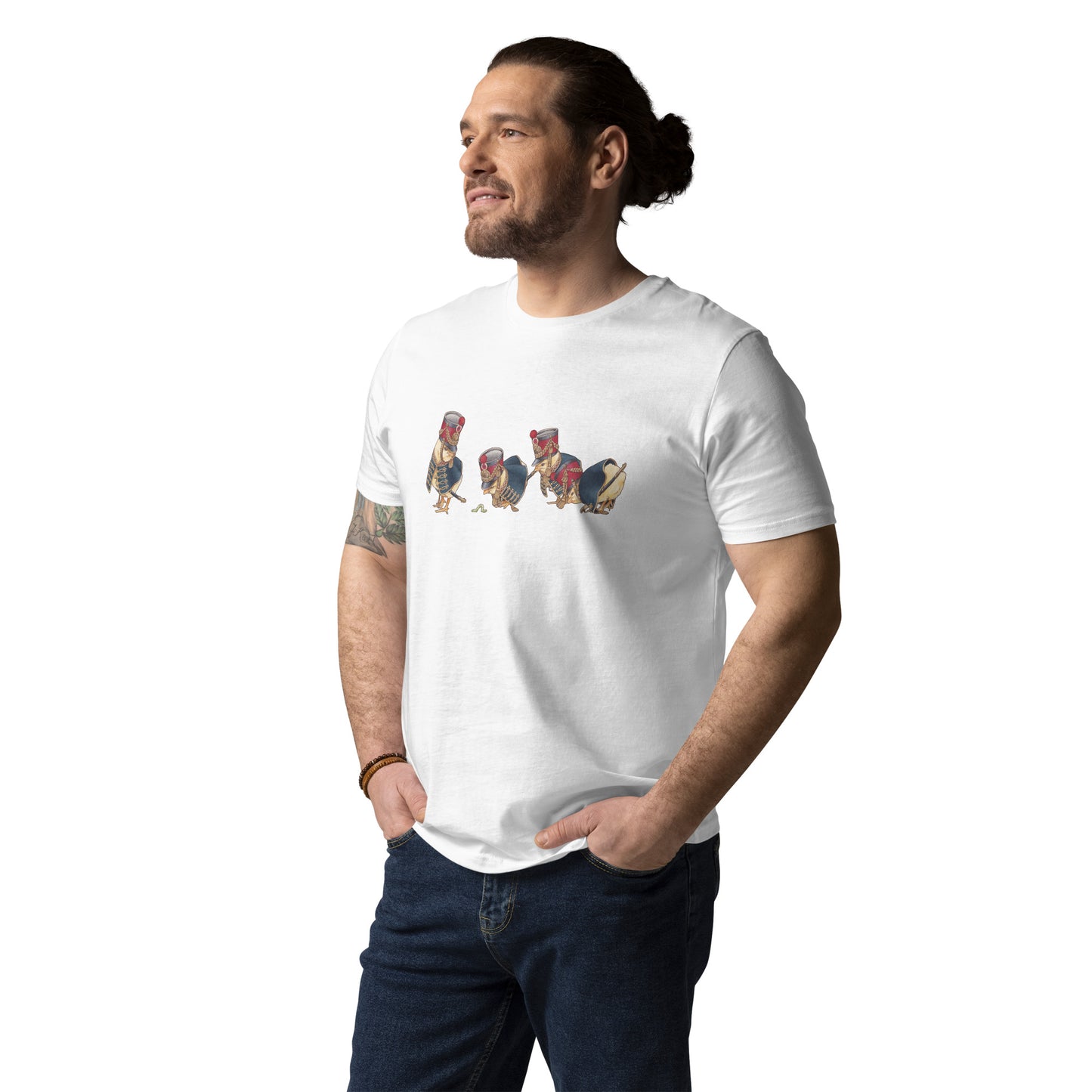 Platoon of chicks-Unisex organic cotton t-shirt