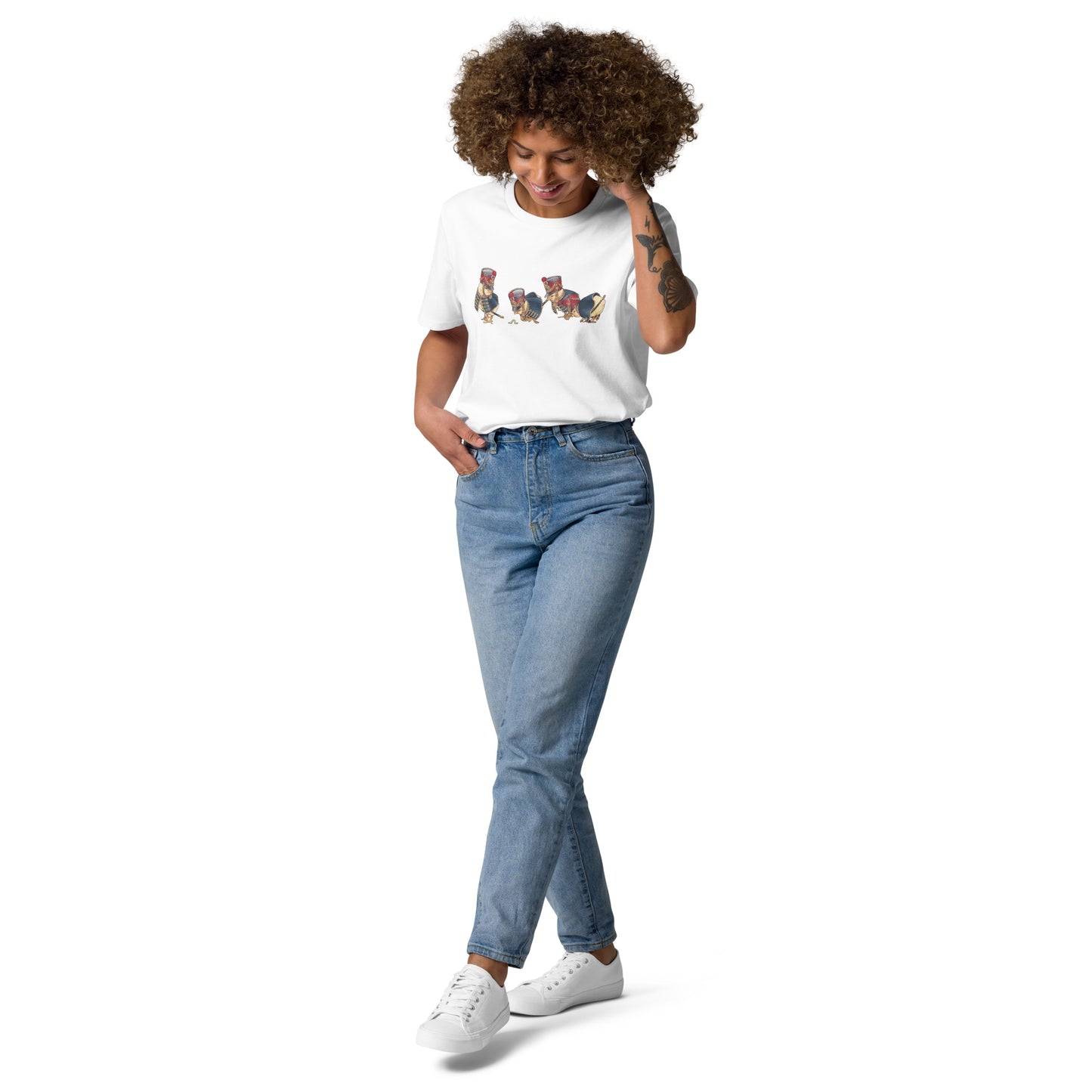 Platoon of chicks-Unisex organic cotton t-shirt
