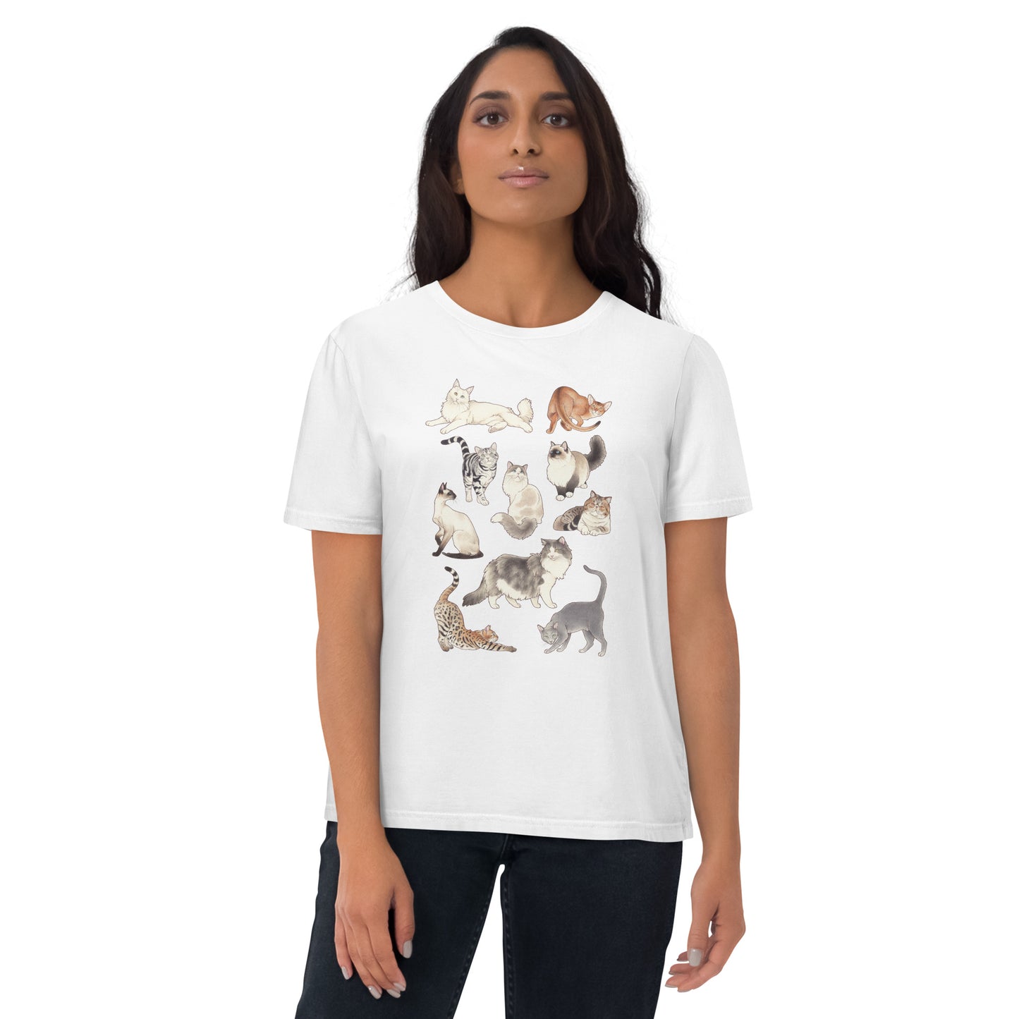 Cats-Unisex organic cotton t-shirt