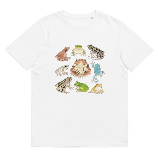 Japanese frogs-Unisex organic cotton t-shirt