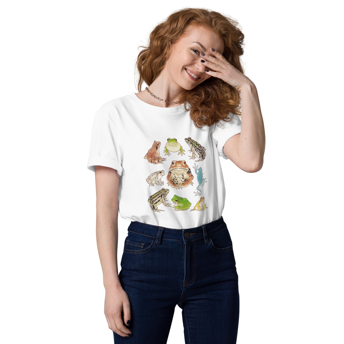 Japanese frogs-Unisex organic cotton t-shirt