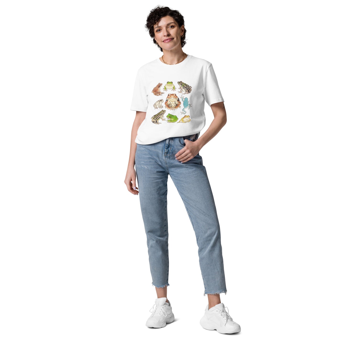 Japanese frogs-Unisex organic cotton t-shirt