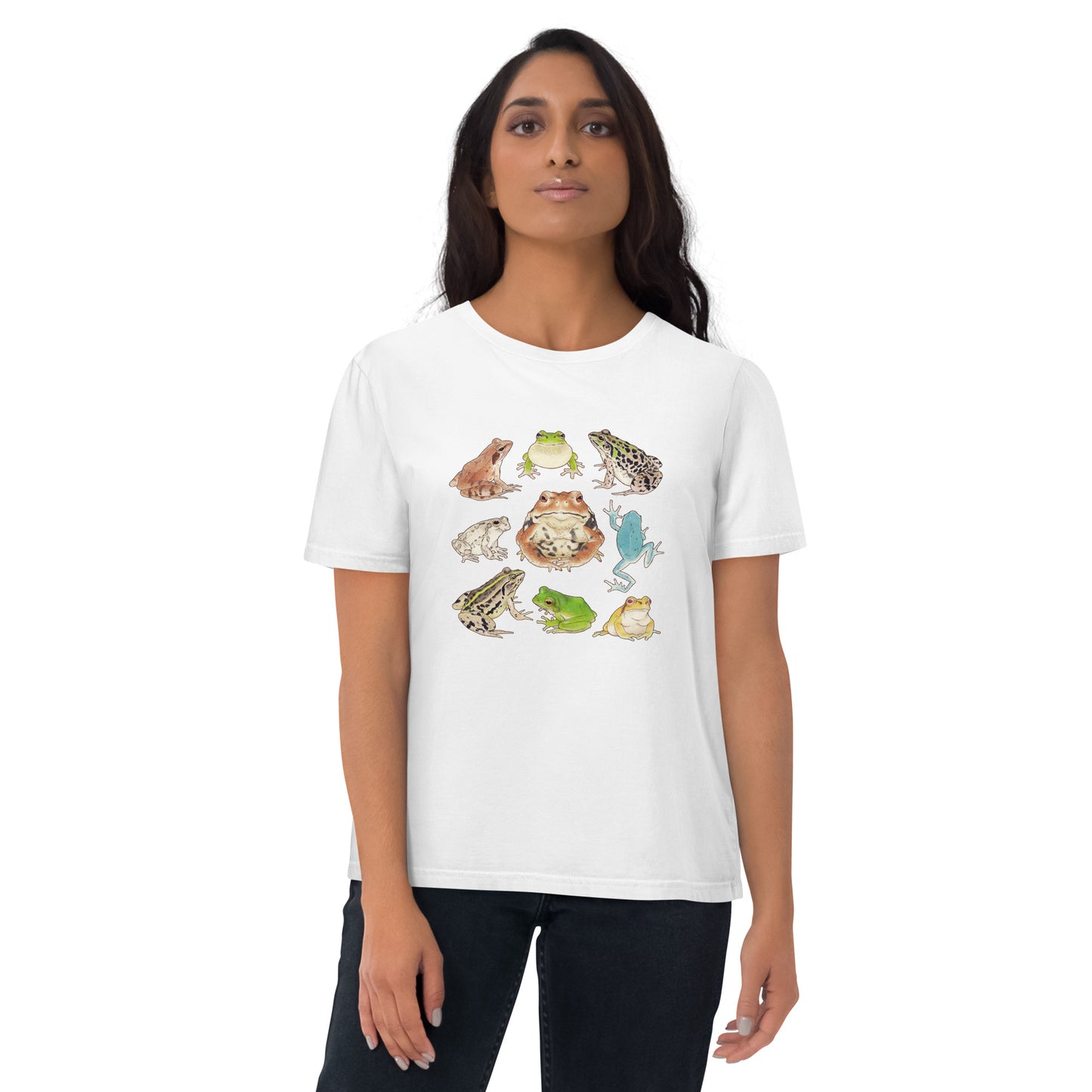 Japanese frogs-Unisex organic cotton t-shirt