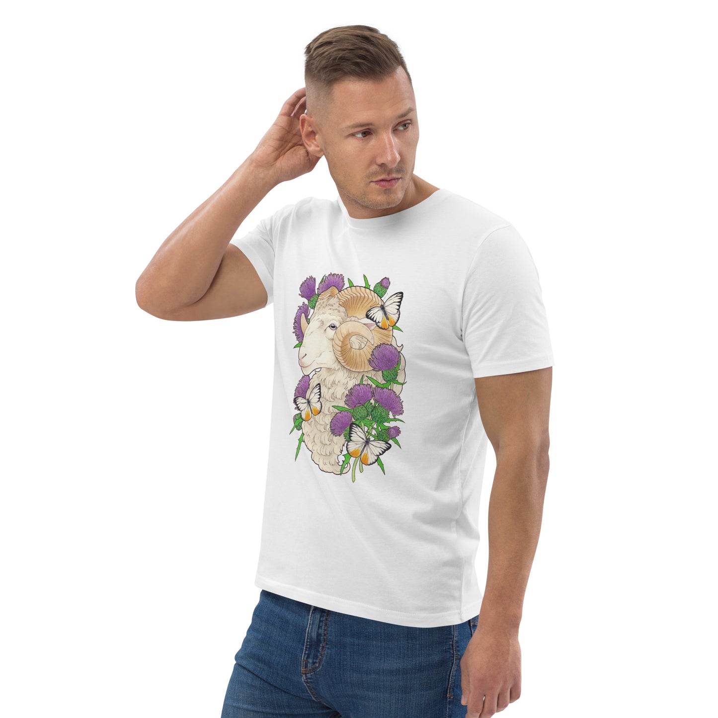 Sheep & Thistle-Unisex organic cotton t-shirt
