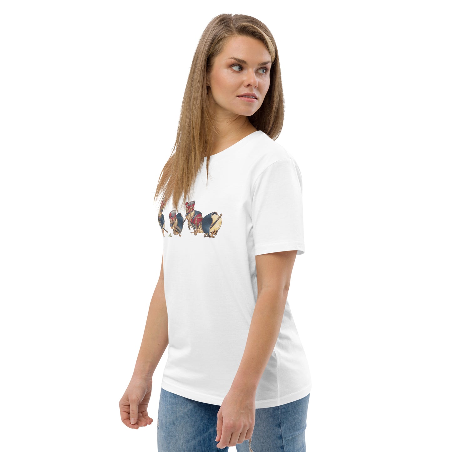 Platoon of chicks-Unisex organic cotton t-shirt