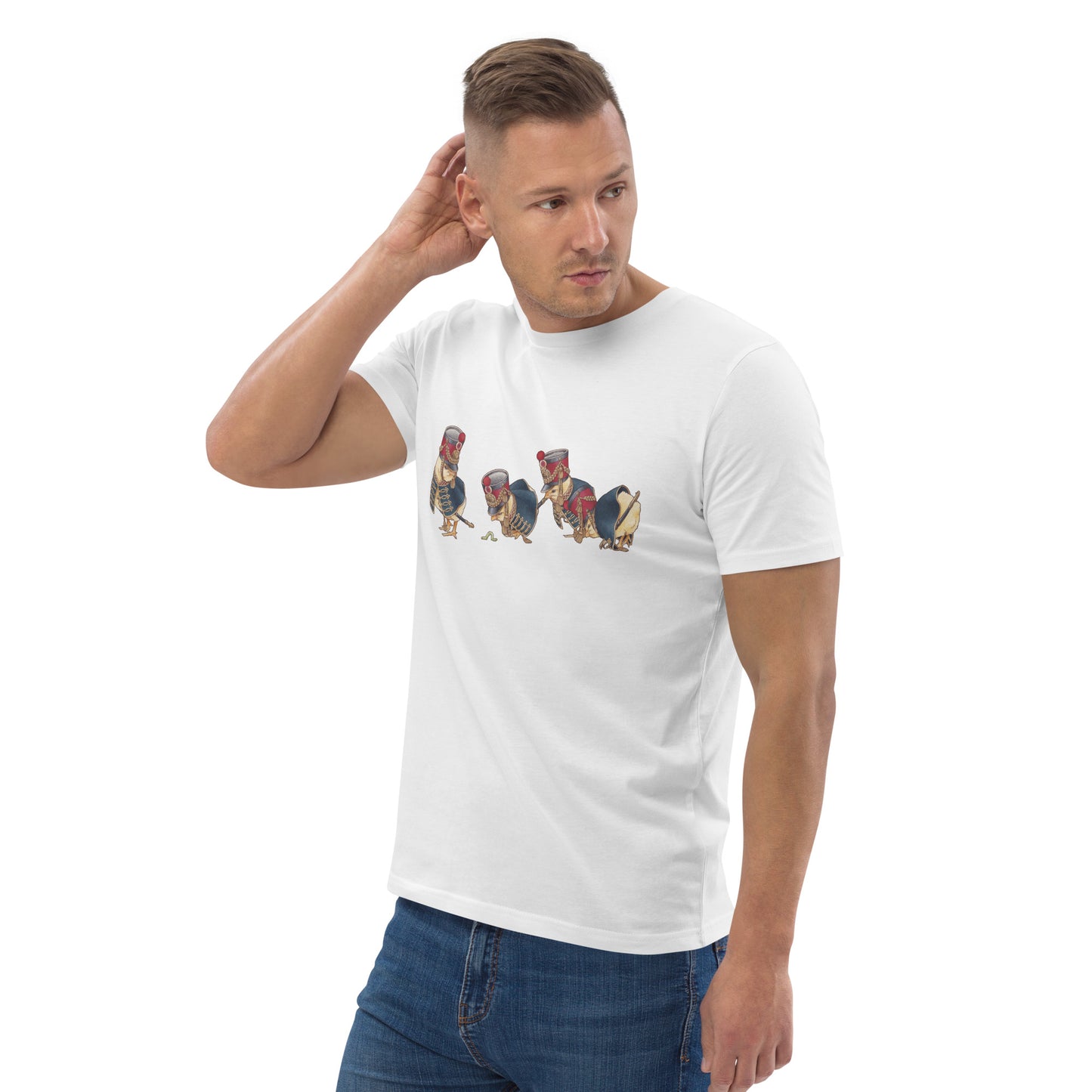 Platoon of chicks-Unisex organic cotton t-shirt
