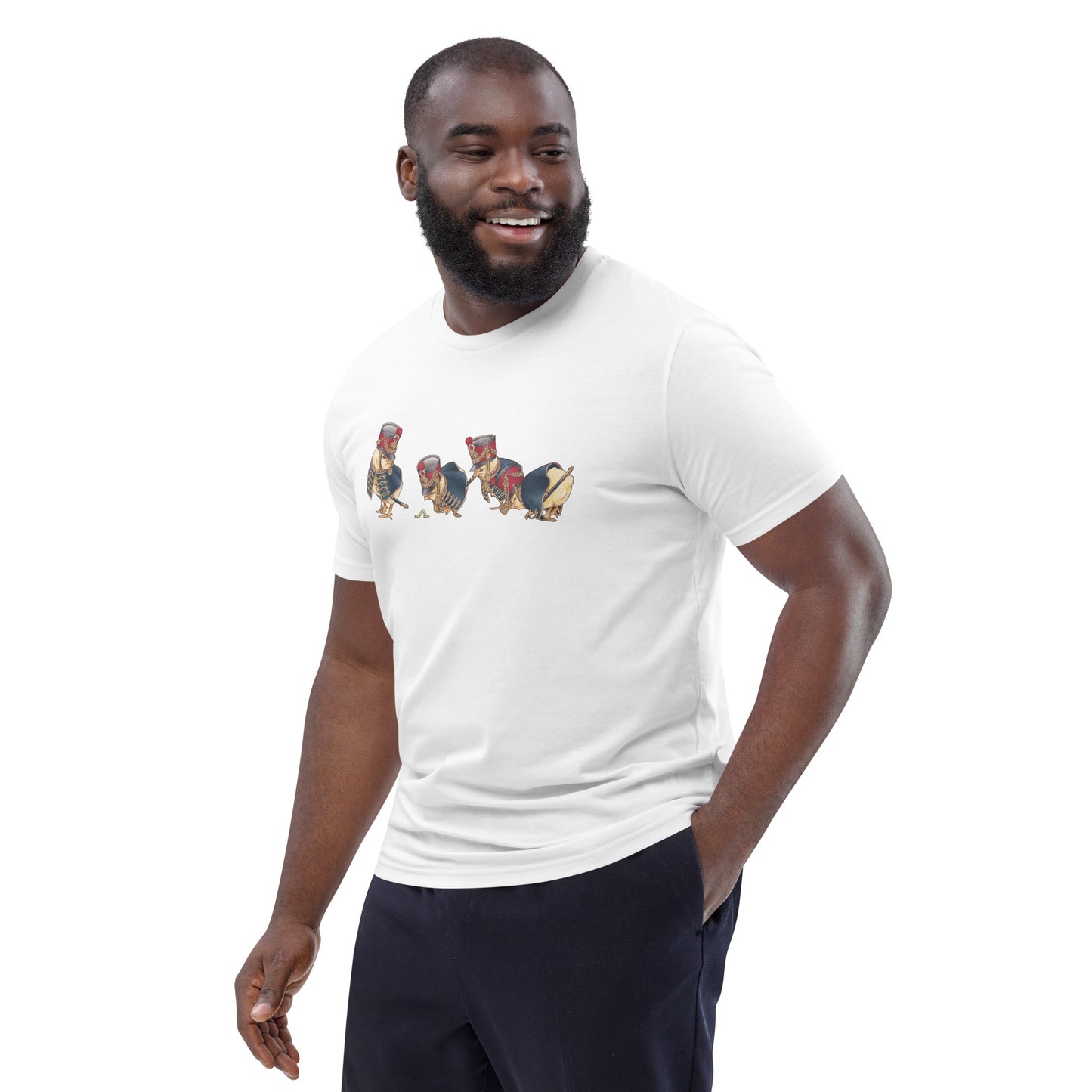 Platoon of chicks-Unisex organic cotton t-shirt