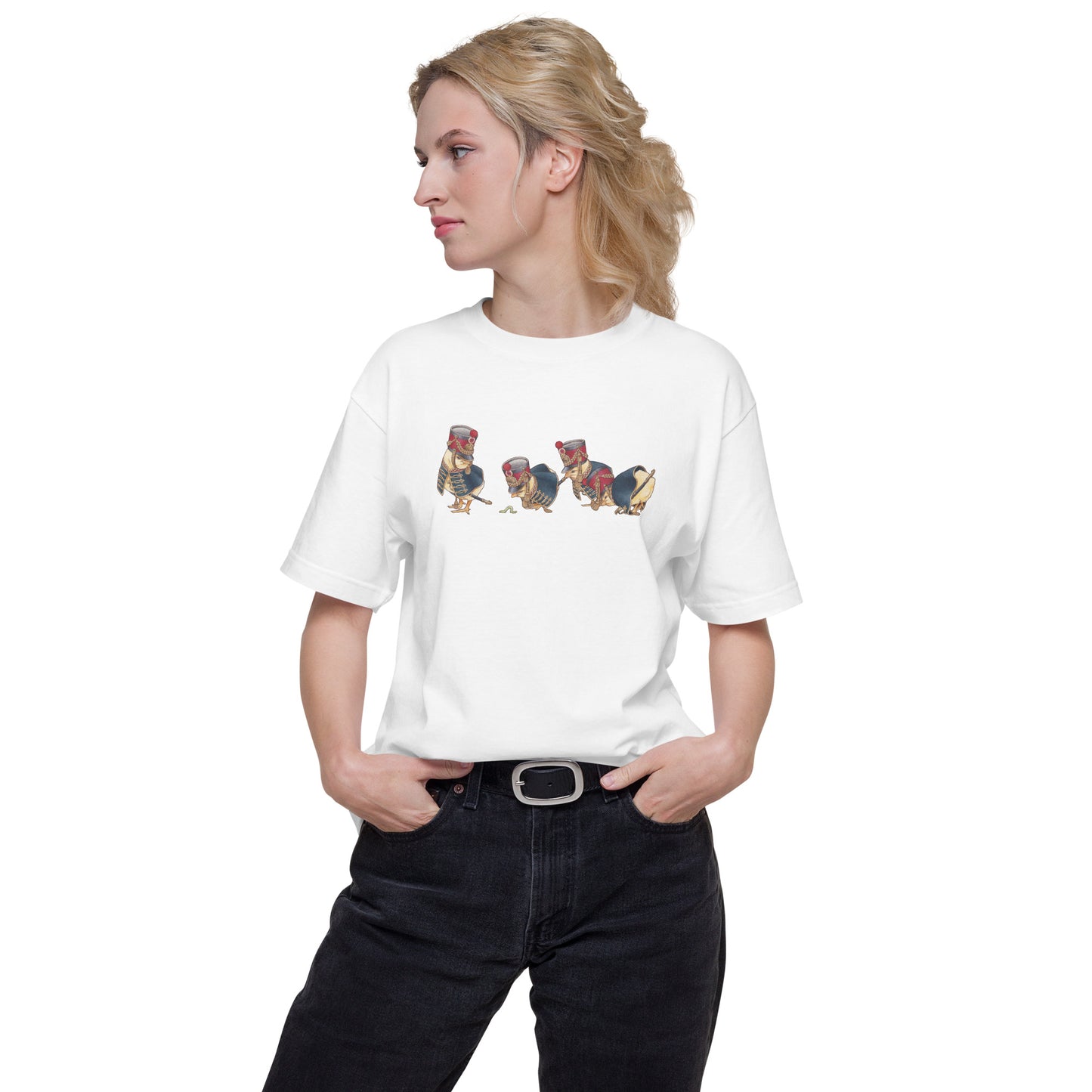 Platoon of chicks -7.5oz heavy cotton T-shirts